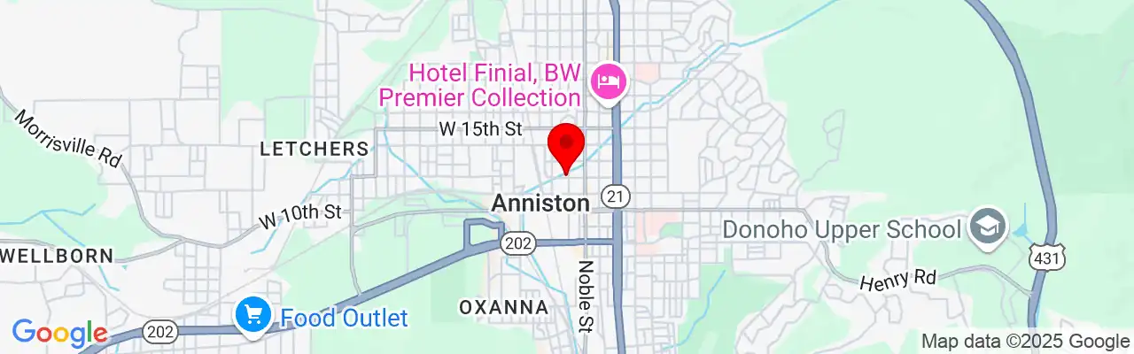 Anniston, AL, Alabama 36205, 36201, 36203, 36204, 36205