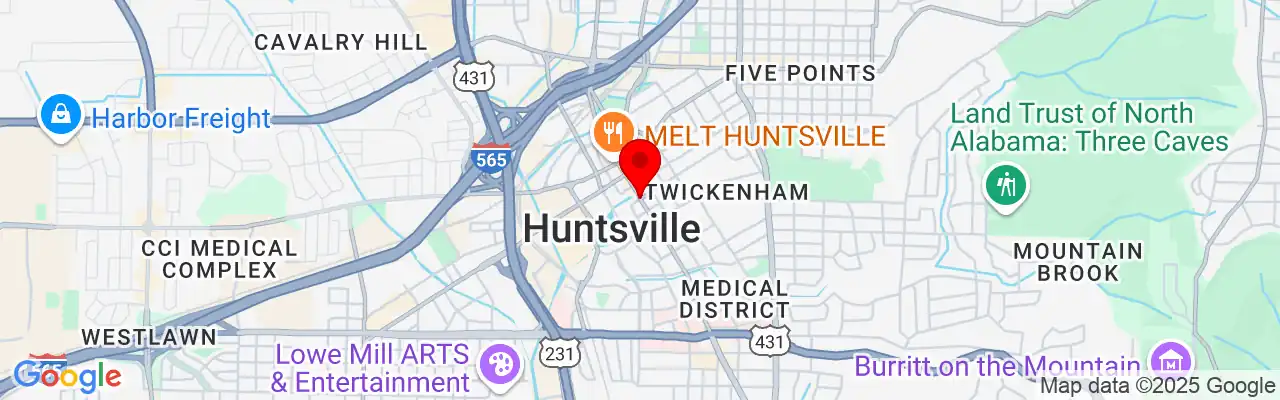 Huntsville, AL, Alabama 35810, 35816, 35801, 35802