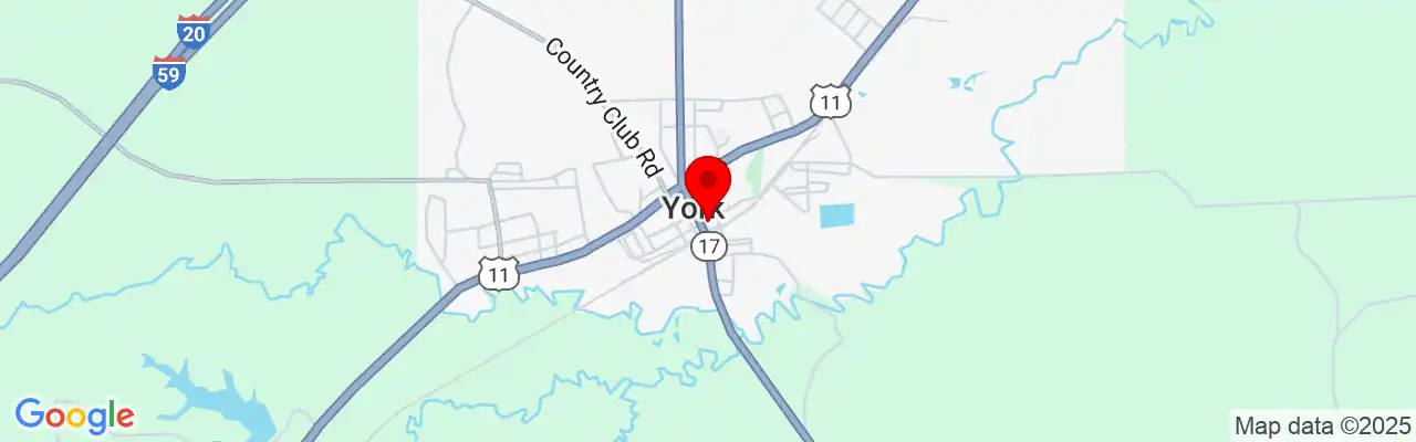 York, AL, Alabama 36925