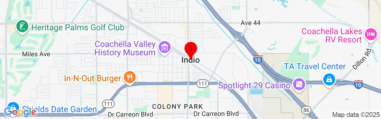 Indio, CA, California