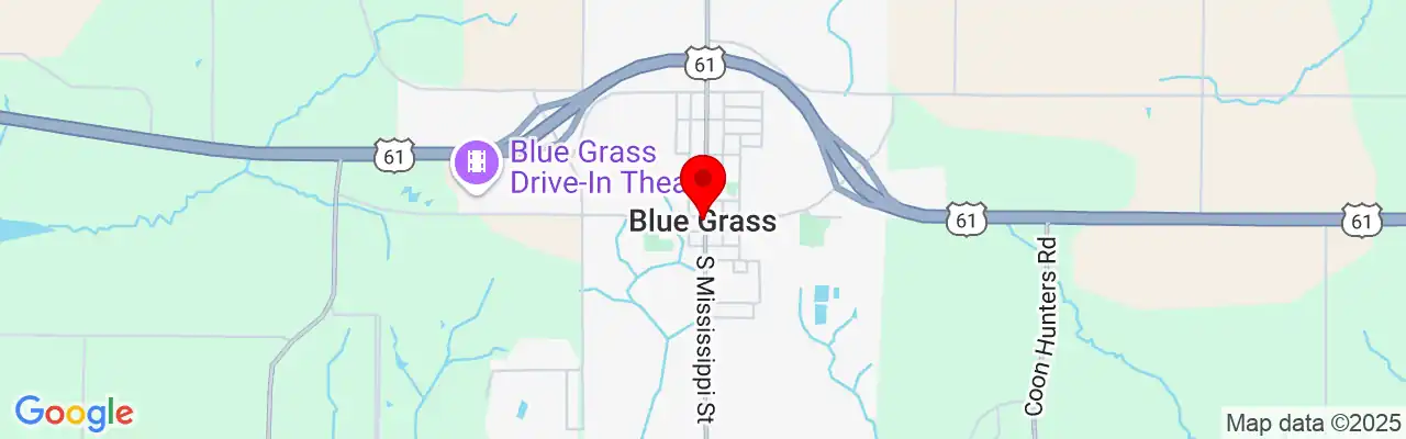 Blue Grass, IA, Iowa