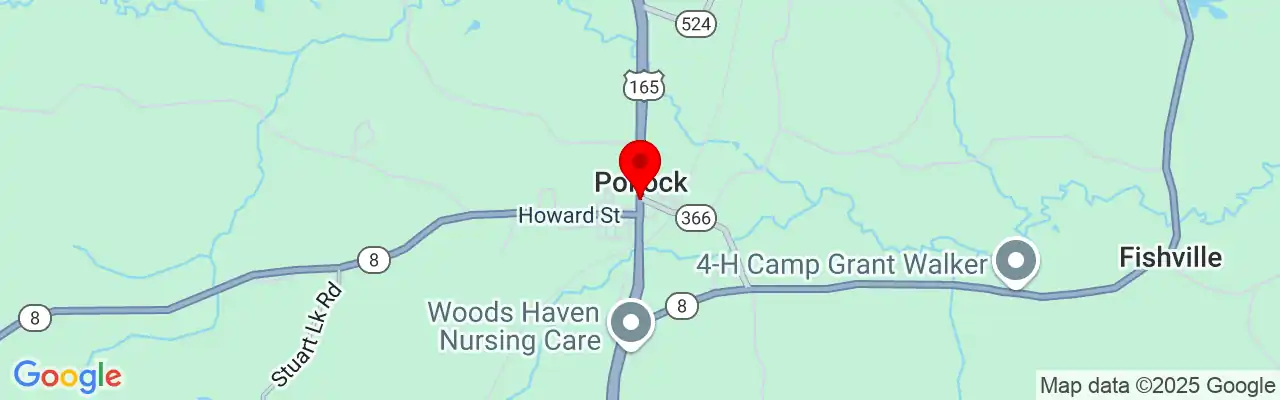 Pollock, LA, Louisiana
