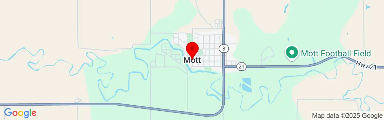 Mott, ND, North Dakota