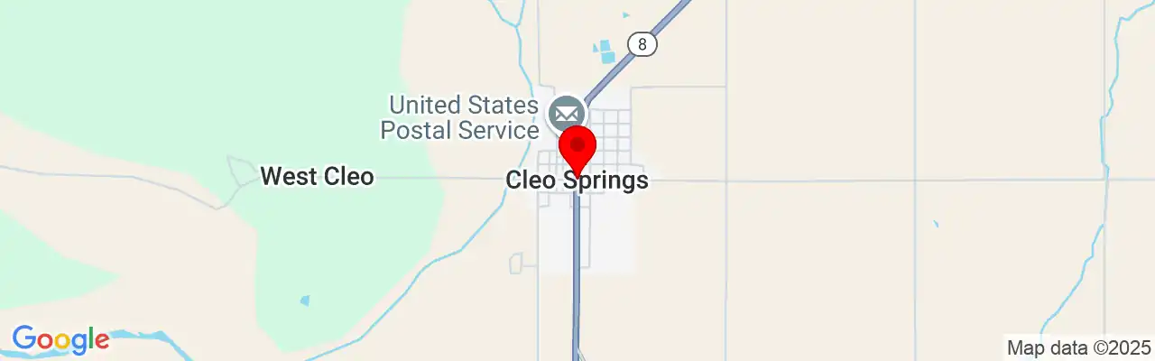 Cleo Springs, OK, Oklahoma